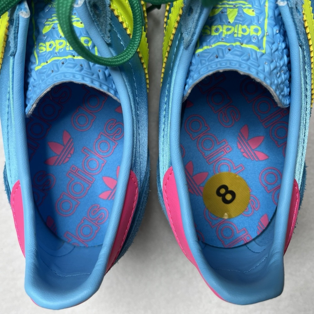 NEW Adidas Women's SL 72 OG W Sky Rush Yellow Sneakers 8 - Picture 9 of 10